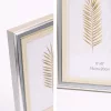 Modern képkeret 20×25 cm – 15×20 cm fotóhoz, szürke–ezüst–bézs színkombinációban