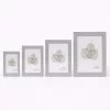 Modern képkeret 19×24 cm – 15×20 cm fotóhoz, világosszürke fa hatású kivitelben