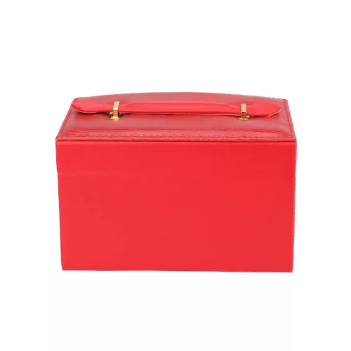 Ékszertartó doboz piros 22 cm magas