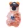 Naughty Bear 750 ml gyerek kulacs – narancssárga medve formájú BPA-mentes palack szívószállal