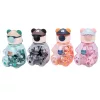 Naughty Bear 750 ml gyerek kulacs – rózsaszín medve formájú BPA-mentes palack szívószállal