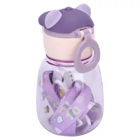   Naughty Bear design kulacs 750 ml – Lila macis vizespalack gyerekeknek és felnőtteknek
