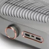  Multifunkcionális újratölthető 3 az 1 Körömporgyűjtő Porszívó és köröm csiszológép LED Asztali Lámpa 4500RPM - Fekete