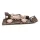 Fekvő Buddha mécsestartó - műgyanta - 39,5 cm
