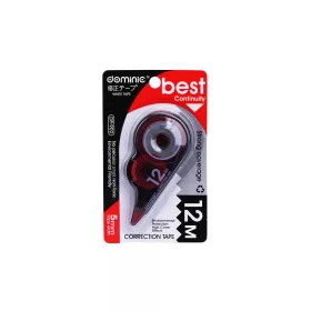   Dominic 12 M hibajavító szalag DP-9258, 5 mm széles piros, zöld, kék