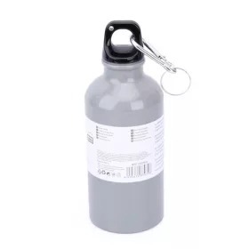   KMT Style fém kulacs 500 ml – szürke, karabínerrel, sport és túra palack