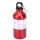 KMT Style fém kulacs 750 ml – piros, karabínerrel, sport és túra palack
