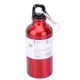 KMT Style fém kulacs 750 ml – piros, karabínerrel, sport és túra palack