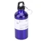 KMT Style fém kulacs 750 ml – kék, karabínerrel, sport és túra palack