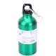 KMT Style fém kulacs 750 ml – zöld, karabínerrel, sport és túra palack