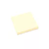 Öntapadó jegyzettömb 7,6 x 7,6 cm 100 lapos - sárga 