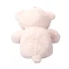 Plüss maci szivecskével 60 cm - törtfehér