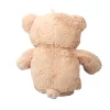 Plüss maci barna nyakkendővel 60 cm - világos barna