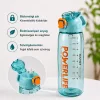 Fehér sport kulacs 1030 ml – szivárgásmentes BPA-mentes ivópalack biztonsági zárral
