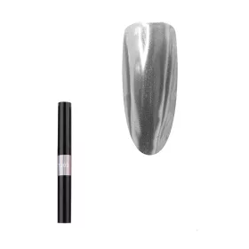   Köröm krómpor - Air Cushion Magic - METEOR - TJ02 - ezüst