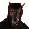 Farkas maszk – realisztikus vérfarkas jelmez kiegészítő Halloween és farsang alkalmára