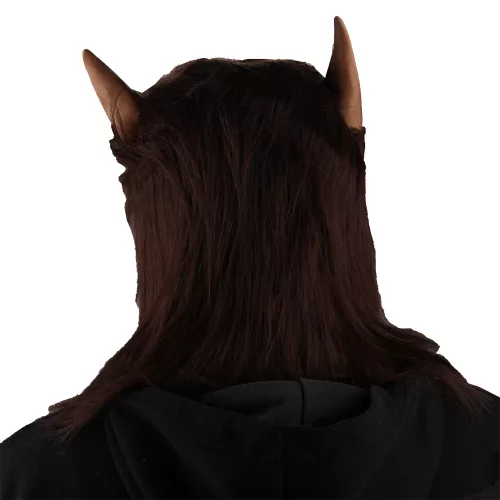 Farkas maszk – realisztikus vérfarkas jelmez kiegészítő Halloween és farsang alkalmára