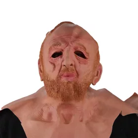   Horror maszk latexből – félelmetes felnőtt jelmez kiegészítő Halloween és farsang alkalmára