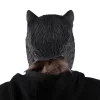 Farkas maszk – vidám latex jelmez kiegészítő farsangra és bulikhoz