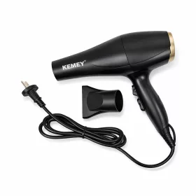   Kemey KM-5805 nagysebességű negatív ionos hajszárító – 1000 W, intelligens hőmérséklet-szabályozással