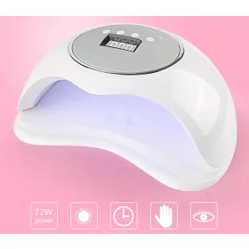   Kétkezes Műkörmös lámpa Dual UV/LED 36 LED-es 72 W - BQ-72