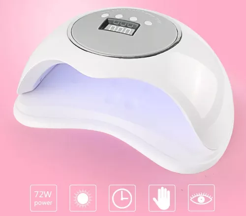 Kétkezes Műkörmös lámpa Dual UV/LED 36 LED-es 72 W - BQ-72