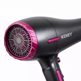   Kemey KM-5921 professzionális hajszárító – 1800 W teljesítménnyel, 4. fokozat száraz haj ápolásához