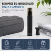Kemei KM-1013B 2 az 1-ben orr- és szakállnyíró – vezeték nélküli trimmer cserélhető fejjel, fekete