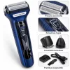 Kemei KM-6333 3 az 1-ben elektromos borotva és trimmer – cserélhető fejekkel