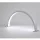 Félhold alakú asztali LED műkörmös lámpa 77 * 13 * 32,5 cm 35 W -  Fehér