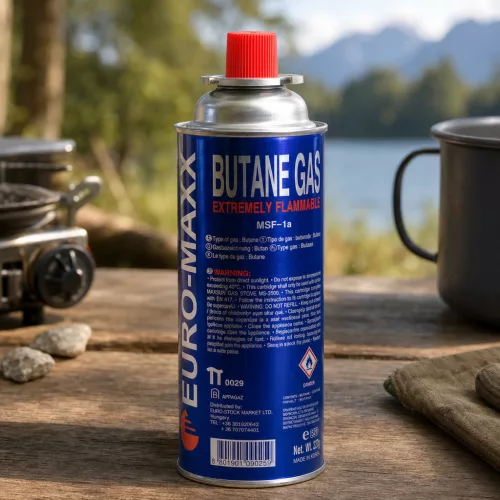 EURO-MAXX butángáz patron MSF-1a 227 g, szelepes