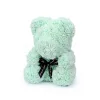 Rózsa maci 40 cm díszdobozban - Menta zöld