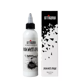 Snow White 120 ml tetováló tinta - TI952 - STIGMA - Fehér