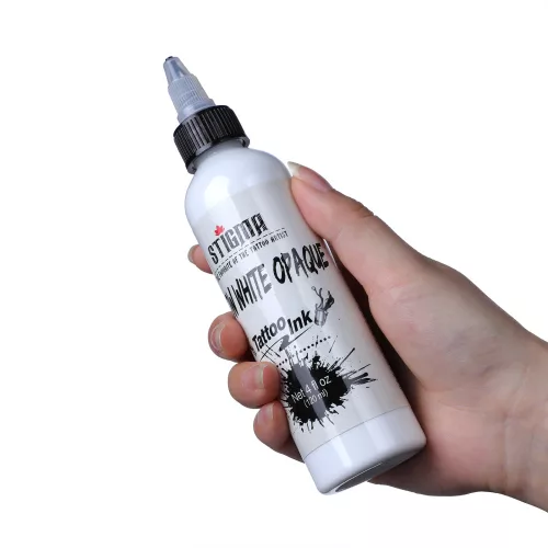 Snow White 120 ml tetováló tinta - TI952 - STIGMA - Fehér
