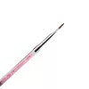 Torch kétfunkciós ecset porcelán építő és tűhegyes díszítő fejjel 16,5 cm 1.0 tűhegyes TŰ+ 2# Ecset- sötét rózsaszín