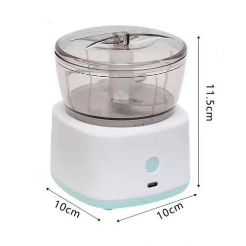 LY-892 Mini aprító 45W – USB-C töltés, menta zöld Food Processor