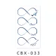 Növényi Alapú Tartós Matrica Tetoválás 60 x 105 mm CBX-033