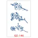 Növényi Alapú Tartós Matrica Tetoválás 110 x 180 mm GZ-146
