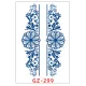 Növényi Alapú Tartós Matrica Tetoválás 110 x 180 mm GZ-299