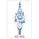 Növényi Alapú Tartós Matrica Tetoválás 110 x 180 mm GZ-468