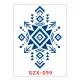 Növényi Alapú Tartós Matrica Tetoválás 80 x 110 mm GZX-099