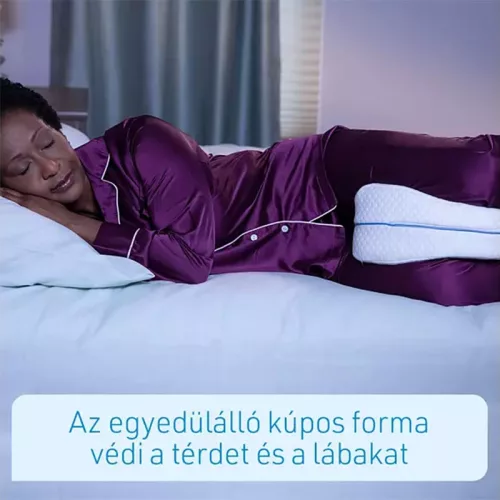 Dreamolino ortopéd térd- és lábtámasztó párna alvás közben