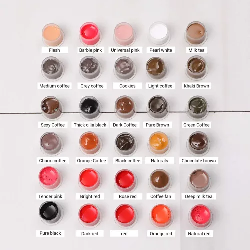Charme Princesse Tartós Pigment Tintás Tinta Szemöldök Árnyék - Száj - Szemhéj Smink 15ml - Naturals