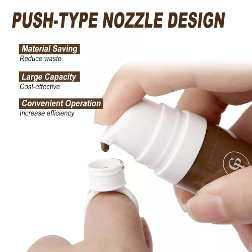 Charme Princesse Tartós Tintás Szemöldök-Szemhéj - Száj Kozmetikum 10ml - Dark Coffee