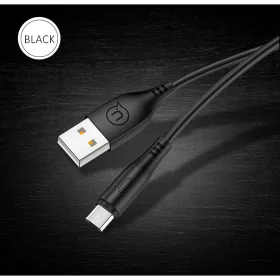 USAMS US-SJ268 2A USB-microUSB töltő és adatkábel
