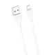 XO-NB200 USB-microUSB kábel, fehér 2.1A - 2 méter