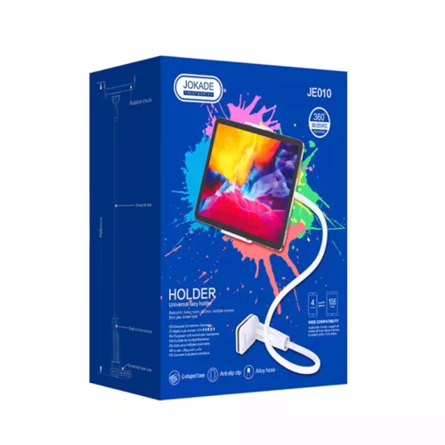Jokade JE010 360 fokban forgatható 10,6 - méretig - tablet tartó - 70 cm magas, csipeszes