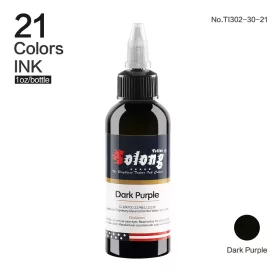   Tetováló festék 30 ml - SOLONG - TI302-30 - Dark Purple / Sötétlila