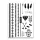 Vízálló ideiglenes Tetováló Matricák 148 x 210 mm YHB-23