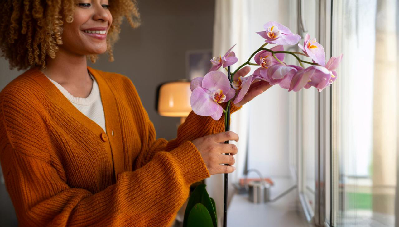 A művirág orchidea, ami soha nem hervad el, csak beragyogja a teret!
